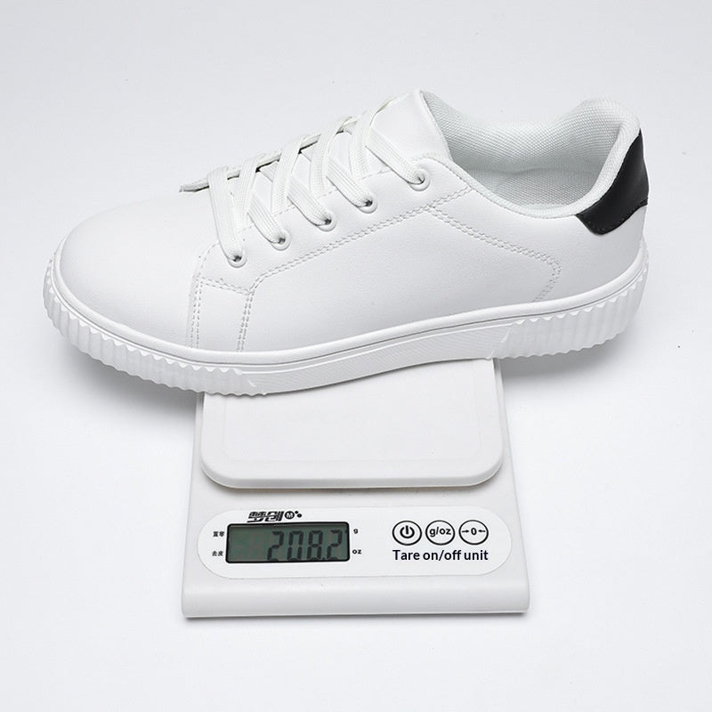 Sleek Minimalist Leather Design For Casual Sports Shoes
